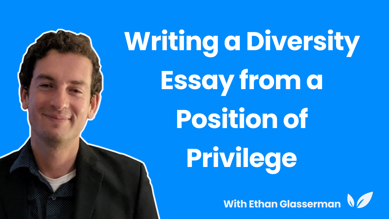 how to write a diversity essay when you're white